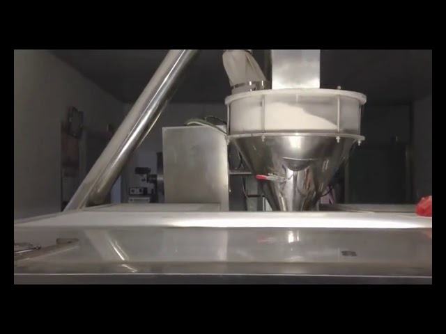 Mesin Pengemas Rotary Premade Bag Otomatis untuk Tepung susu bubuk