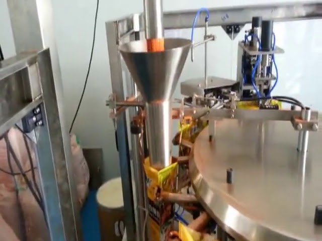 Mesin Kemasan Kantong Premade Otomatis untuk bubuk rempah