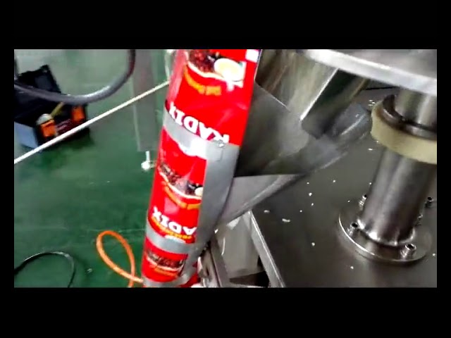 Mesin Pengemasan Usaha Kecil Cup Volumetric Filler Rice Granule Packing Machine